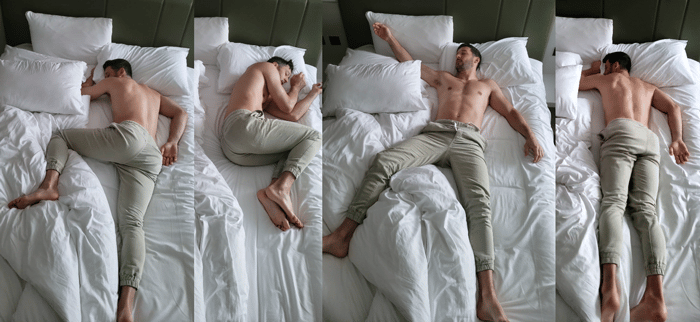 Buena postura para dormir