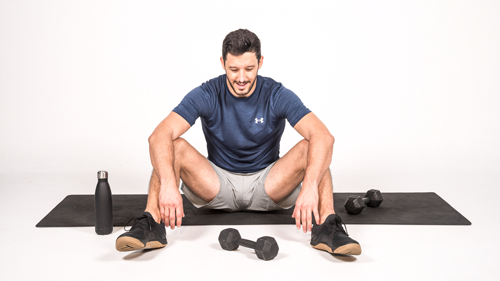 Despues de los ejercicios en casa Despues de los ejercicios en casa