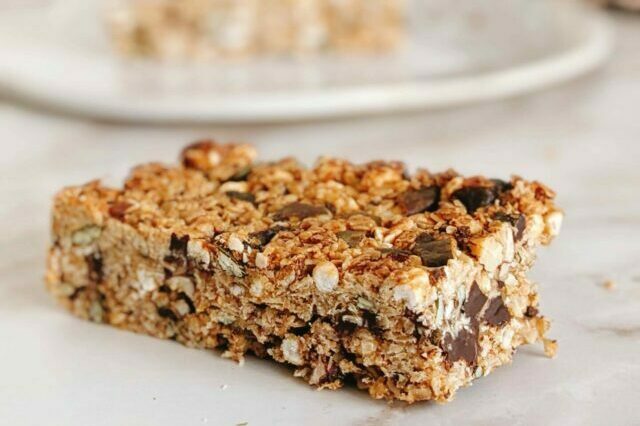 Barritas de avena y chocolate pic1 Barras de avena y chocolate