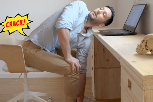 Como crujir la espalda Como crujir la espalda