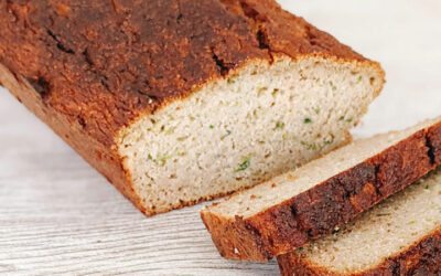 Pan de calabacín sin gluten