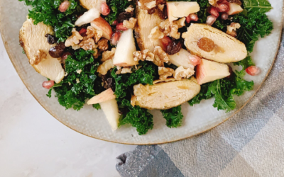 Ensalada de kale y pollo