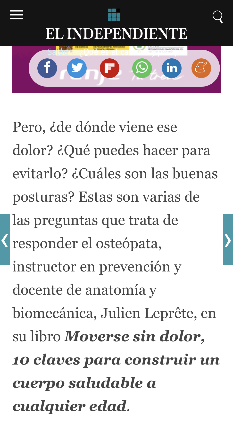 El Independiente Julien Lepretre El Independiente Julien Lepretre