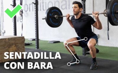 Cómo hacer la sentadilla libre con barra (o squat)