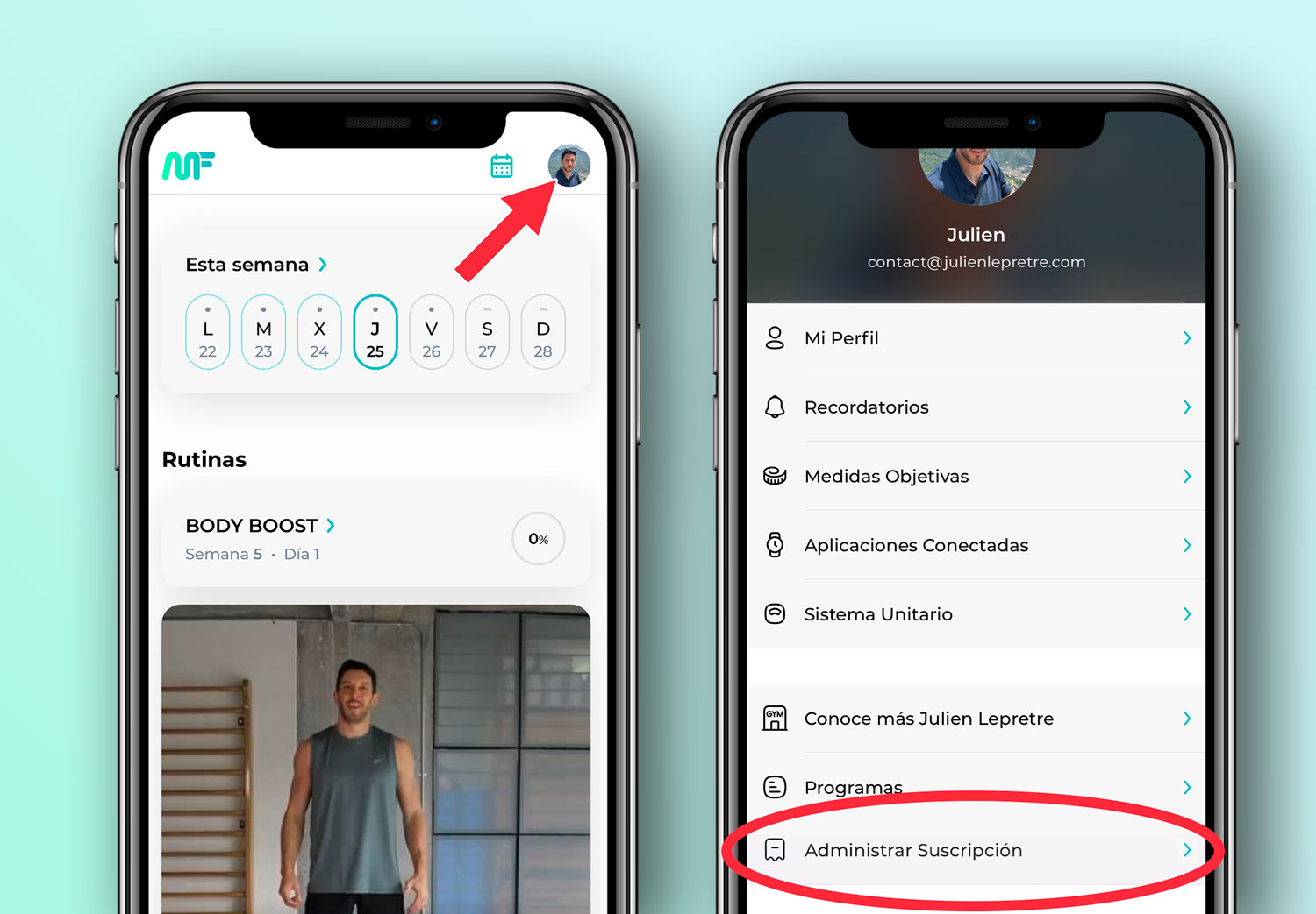 Cancelar suscripción al Método Funcional Cancelar suscripción al Método Funcional
