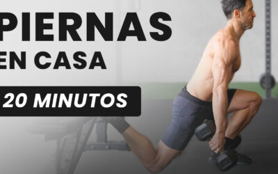 Piernas y glúteos en casa en 20 minutos
