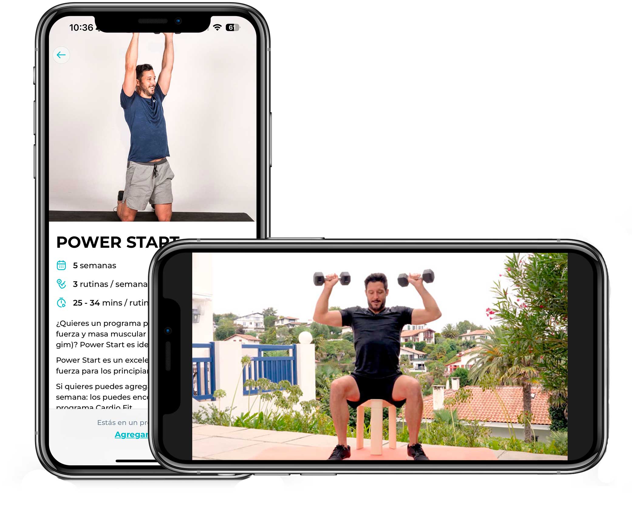 Programa-power-start Clase hombro app