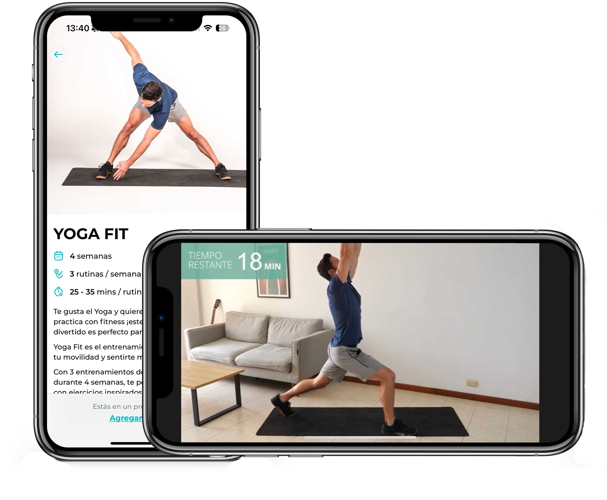 Programa-yoga-fit Clase hombro app
