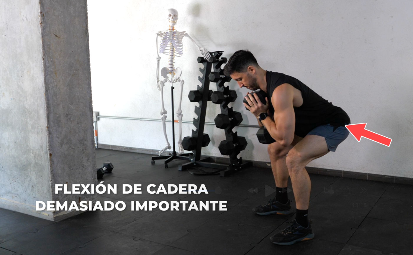 Sentadilla desequilibrio anterior Sentadilla desequilibrio anterior