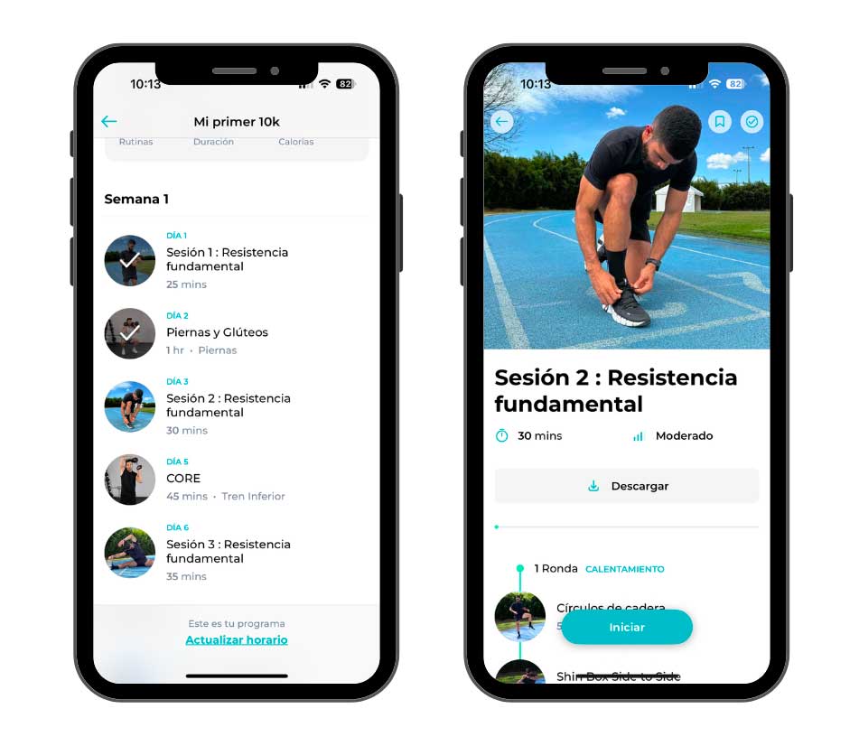 Mi primer 10k celular Mi primer 10k celular
